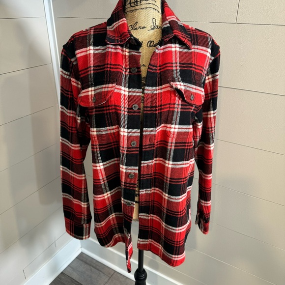 St. John’s Bay Plaid Shacket Jacket - Medium - Picture 1 of 6